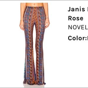 Novella Royale Blue Moroccan Rose Janis Flares